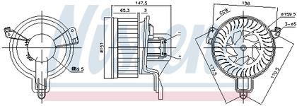 Ventilateur de climatisation
