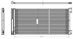 Condenseur / Radiateur de climatisation