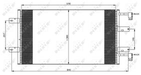 Condenseur / Radiateur de climatisation