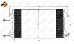 Condenseur / Radiateur de climatisation