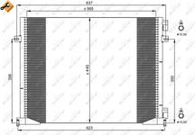 Condenseur / Radiateur de climatisation