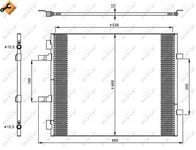 Condenseur / Radiateur de climatisation