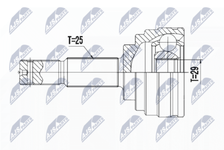Jeu de joints, arbre de transmission