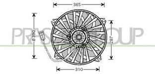 Ventilateur, refroidissement du moteur PrascoSelection