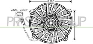 Ventilateur, refroidissement du moteur PrascoSelection