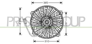 Ventilateur, refroidissement du moteur PrascoSelection