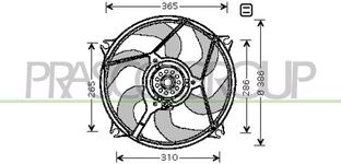 Ventilateur, refroidissement du moteur PrascoSelection