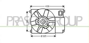 Ventilateur, refroidissement du moteur PrascoSelection