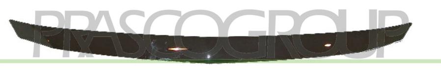 Baguette et bande protectrice, grille de radiateur