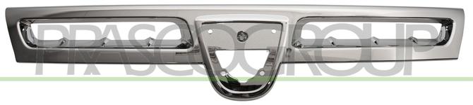 Baguette et bande protectrice, grille de radiateur