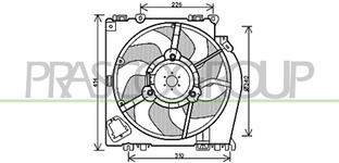 Ventilateur, refroidissement du moteur PrascoSelection