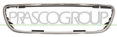 Baguette et bande protectrice, grille de radiateur