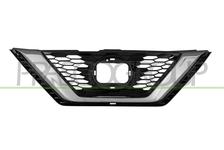 Grille Calandre Noire Avec Trous Radar
