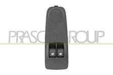 Panneau A Bouton-Poussoir Noir-2 Interrupteurs-Leve Vitre-Porte Avant Gauche-8 Broches