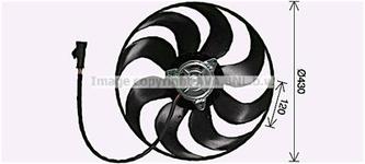 Ventilateur, refroidissement du moteur