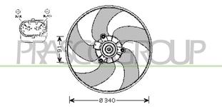 Ventilateur, refroidissement du moteur PrascoSelection