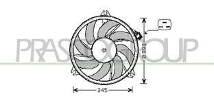 Ventilateur, refroidissement du moteur PrascoSelection