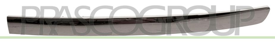 Baguette et bande protectrice, grille de radiateur