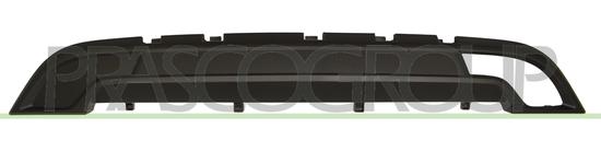 Baguette et bande protectrice, grille de radiateur