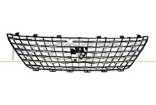 Grille Calandre Noire Avec Moulure Chromée