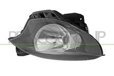 Phare Gauche H4 Electrique Sans Moteur-Noir