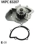 Pompe à eau, refroidissement du moteur