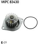 Pompe à eau, refroidissement du moteur