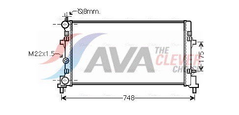 Radiateur, refroidissement du moteur