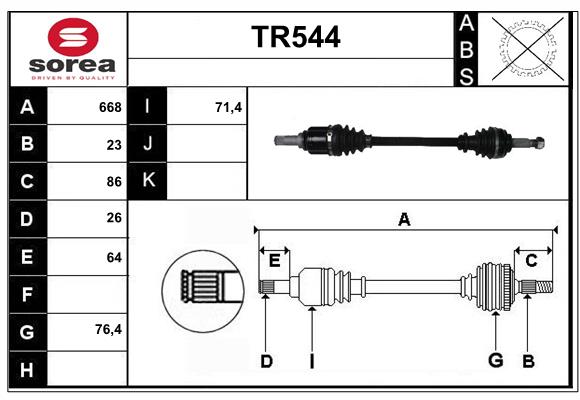 Arbre de transmission