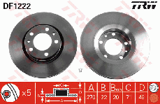 Disque de frein avant (Jeu de 2)
