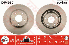 Disque de frein avant (Jeu de 2)