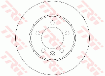 Disque de frein arriere (Jeu de 2)