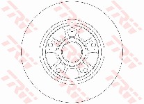 Disque de frein arriere (Jeu de 2)