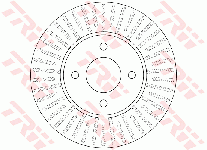Disque de frein avant (Jeu de 2)