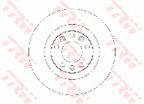 Disque de frein arriere (Jeu de 2)