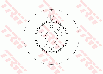 Disque de frein avant