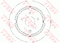 Disque de frein arriere (Jeu de 2)