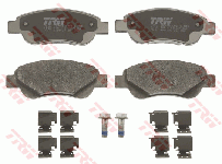 Plaquettes de frein avant (Jeu de 4)