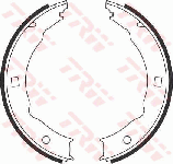 Jeu de mâchoires de frein de frein à main (Jeu de 4)