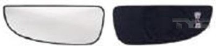 Verre de rétroviseur, rétroviseur extérieur