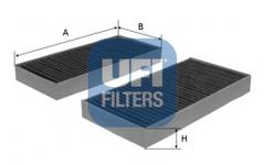 Filtre d'habitacle (Jeu de 2)