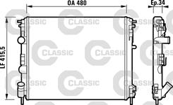 Radiateur de refroidissement