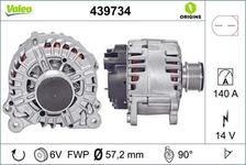 Alternateur VALEO ORIGINS TECHNOLOGIE D'ORIGINE