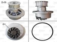 Pompe à eau, refroidissement du moteur