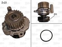 Pompe à eau, refroidissement du moteur