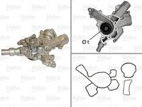 Pompe à eau, refroidissement du moteur