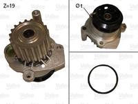 Pompe à eau, refroidissement du moteur