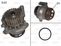 Pompe à eau, refroidissement du moteur