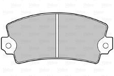 Plaquettes de frein avant (Jeu de 4)