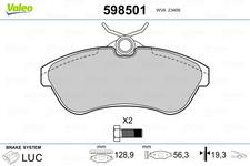 Plaquettes de frein avant (Jeu de 4)